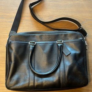 Coach laptop bag. Great condition. All zippers work. Tons of room.